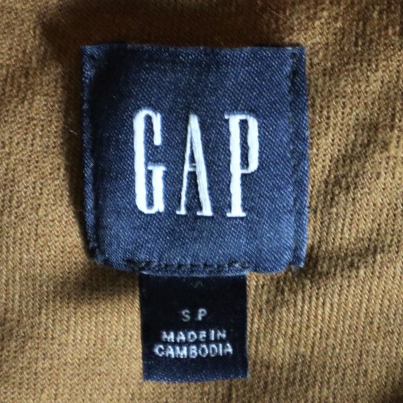 Gap Brown Velour Crew Neck Shirt NWOT - Picture 4 of 6